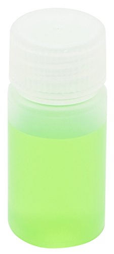 Qorpak GLC-01354 8oz Clear French Square Bottle with 43-400 Black Phenolic Cap, Case of 24