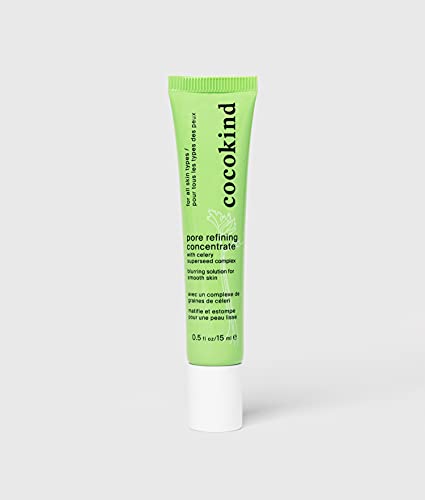 Cocokind Pore Refining Concentrate | Pore Minimizer for Face | Reduce Pore Visibility with Celery Superseed Complex & Organic Aloe Vera | 0.5 oz