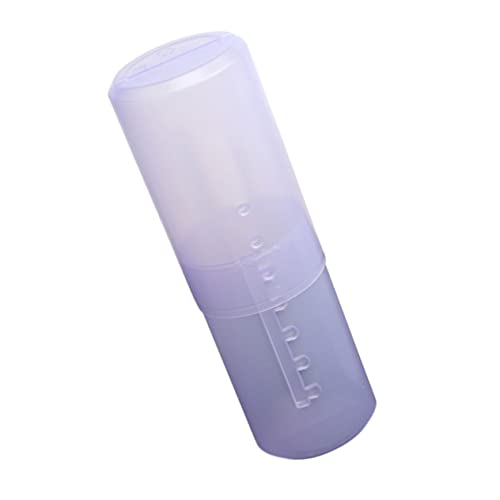 Ipetboom 1Pc Multipurpose Makeup Storage Box Travel Makeup Brush Organizer Convenient Brush Holder with Dust Cover for Home the Go for Your Bag