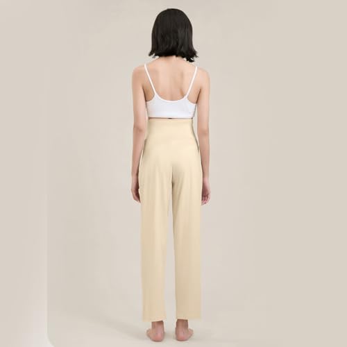 Pantalon de maternité extensible avec bandeau de soutien évolutif