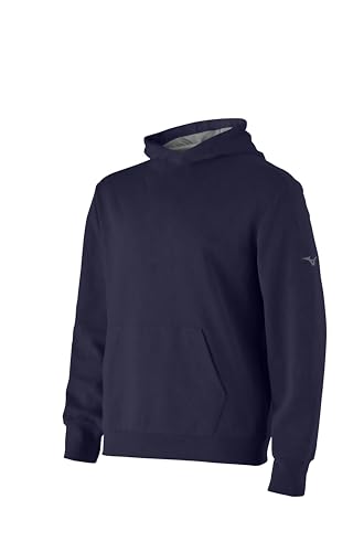 Mizuno Challenger Hoodie, Navy, X-Large