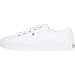 Tommy Hilfiger Sneaker con Suela Vulcanizada Essential Nautical Calzado, Blanco (White), 39