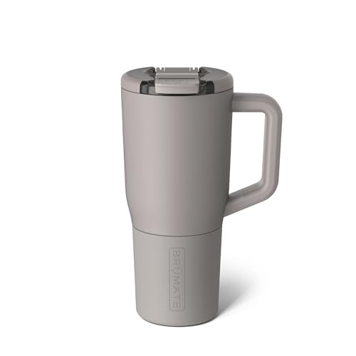 Image of BruMate Muv - 25oz 100% Leak Proof Insulated Coffee Mug with Handle & Lid - Stainless Steel Coffee Travel Mug - Double Walled Coffee Cup (Mocha)