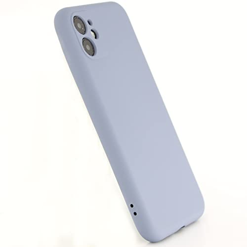 Drotayard Funda de silicona líquida para iPhone 11, antiarañazos, a prueba de golpes, funda de goma de gel suave de silicona líquida delgada para iPhone 11 de 6.1 pulgadas (funda gris iP11) Cover