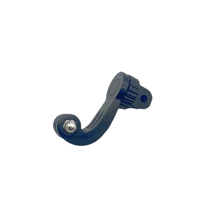 360° Rotating Vertical Adapter Elbow Mount for GoPro Hero 12, 11, 10, 9, 8, 7, 6, 5 Black & Other Action Cameras – Versatile Mounting for Chest Straps, Helmets & More