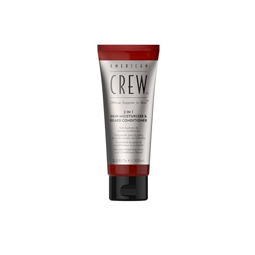 American Crew Skin Moisturizer and Beard Conditioner for Men, 2-in-1, 3.3 Fl Oz