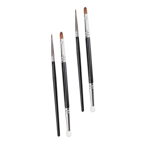 PACKOVE Set of 4 Makeup Brushes Dual Head Concealer Brush for Beauty Products Portable and Easy to Use