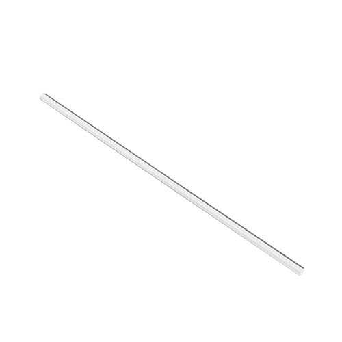 Varillas de acrílico，Acrylic Cakesicle Sticks 2 varillas redondas de acrílico de línea recta sólida de 250 mm x 6 mm y 250 mm x 8 mm de PMMA for accesorios de iluminación, modelismo y bricolaje.(White