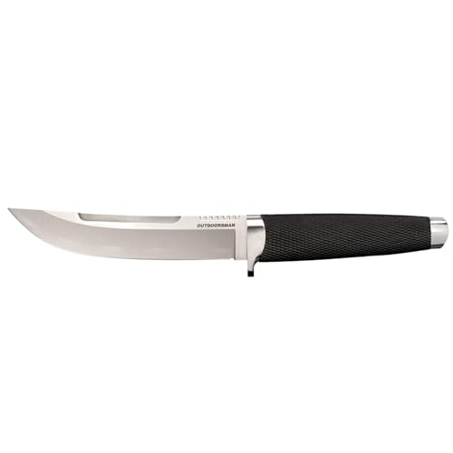 Cold Steel Faca de lâmina fixa Outdoorsman com bainha, Outdoorsman em San Mai Steel, lâmina de 15 cm
