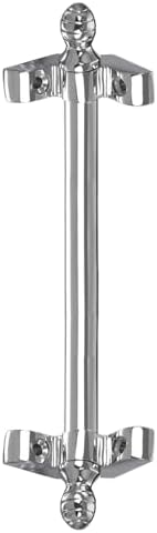 Silver Stair Runner Rods Set, 10 Pcs 28in Adjustable Metal Carpet Rods for Stairs, Indoor/Outdoor Rug Holders, 20-46in Length, Durable Non-Slip Design