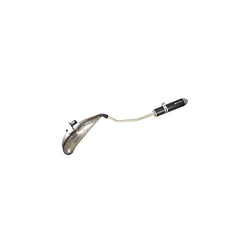 pot moto tecnigas e-nox compatible avec xp6/ rieju rr/mrx silencieux noir - haut gauche
