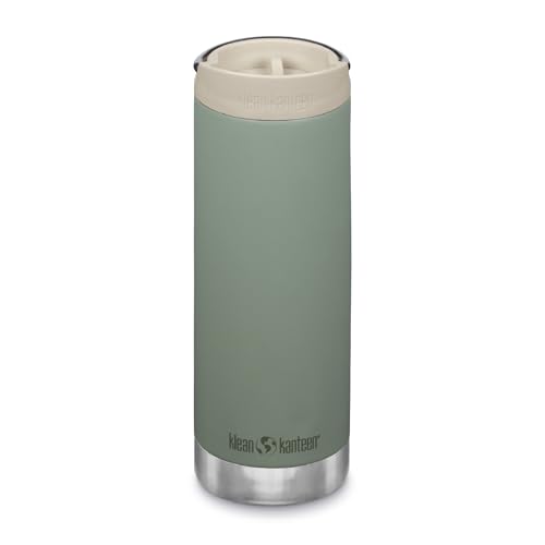 Klean Kanteen 16oz TKWide Insulated Coffee Tumbler with Café Cap - Sea Spray