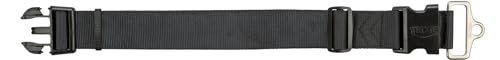 TRIXIE Premium Halsband Größe L–XXL: Halsumfang 55–80 cm/50 mm in schwarz - stufenlos verstellbares Hundehalsband für sehr große Hunde, neoprengepolstert, 1999401
