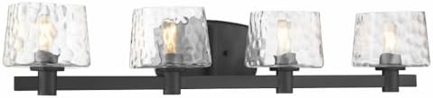 Minka Lavery 2234-66A Drysdale Vanity, 4 T8 Socket(s), Coal (Bulbs Not Included)