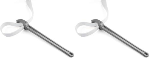 Image of DURATECH Strap Wrench 18 inch Handle, Adjustable Nylon Strap Pipe Wrenches, Oil Filter Strap Opener Wrench (Pack of 2)