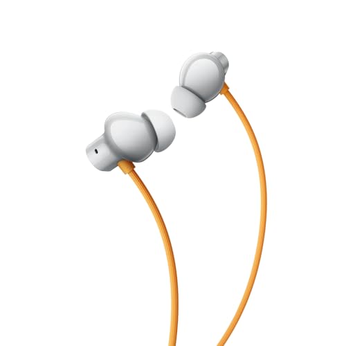 Image of realme Buds Wireless 5 ANC in Ear Bluetooth Headphones, 50dB ANC, 13.6mm Dynamic Bass Driver, 360 Spatial Audio, 45ms Low Latency, Upto 38hrs Playback, IP55 Rating, Dual Device Connection (Silver)