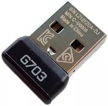 USB Adapter w/Bluetooth Dongle Receiver Replacement for Logitech G703 Lightspeed Wireless Gaming Mouse