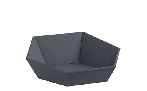 schenken-24 Präsenkörbe/Formen&Farben wählbar/einzeln oder als Set, Anzahl:1 x1 (=1 Stück), Auswahl:Präsentkorb - klein Schiefergrau Cover