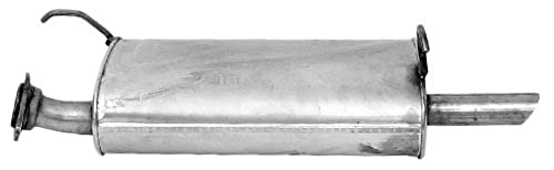 Image of Walker Quiet-Flow SS 53678 Direct Fit Exhaust Muffler Assembly 2 inch Inlet (OD) 2 inch Outlet (OD) for Honda Accord