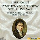 Symphonies 1 & 3 [Audio CD] Beethoven; Kegel and Dresden Philharmonic