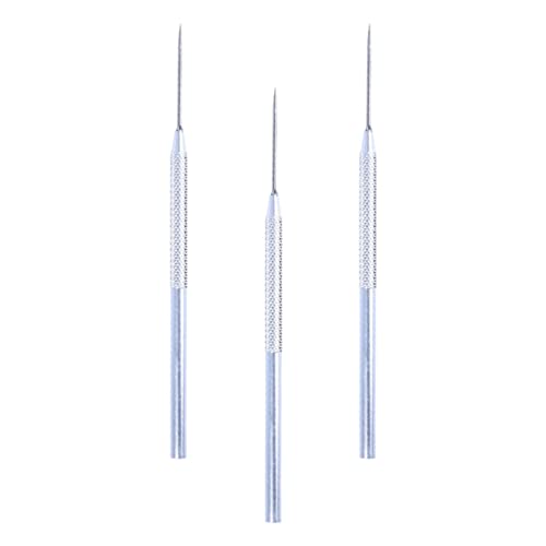 Veemoon 3Pcs Sculpting Needles Durable Clay Carving Tools for Beginners Adults Lightweight Home DIY Sculpture Tools for Art Crafts and Molding Projects