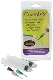 Miniatura 2 de The Beadsmith CrystalFX Collection Combo-1 herramienta de artista de recogida, 8 jeringas de pegamento para viscosidad gruesa y media, herramienta