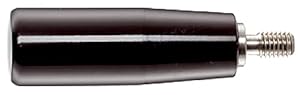 Halder 24530 Zylindergriff Griffmutter Schwarz