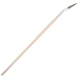 Hemobllo Keramik Malpinsel Feinspitz Vielseitiger Künstlerpinsel für Porzellanmalerei Komfortabler Griff Filigrane Konturen und Farbfüllung