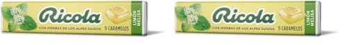 Ricola Caramelos - Stick 31.5 g, Sabor Limón Melisa (Paquete de 2)