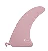 Culture Supply Hand-Craft Fiberglass Single Surfboard Fin - 5 Sizes | 6 Colors (Translucent Smoke, 8) #5
