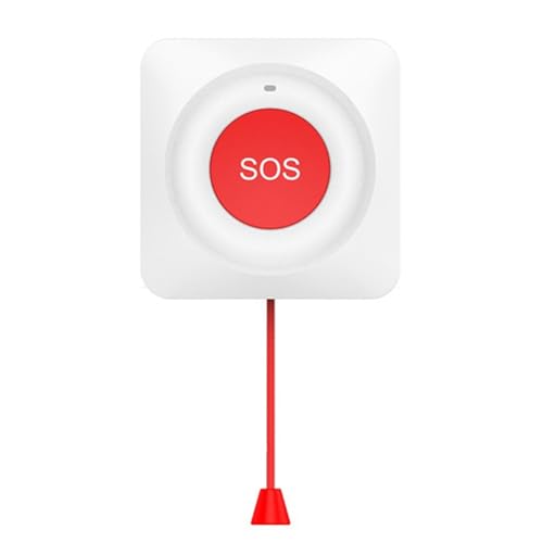 BOFRHME Smart SOS Button Wireless Caregiver Pager Alert Transmitter Emergency Call Button for Kid Elderly Patient WiFi