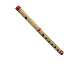 Flûte Bansuri en bambou pour débutants en Do 7 trous Clarinette à vent en bambou Quena Flûte de musique Krishna Taille de la flûte Krishna 33 cm