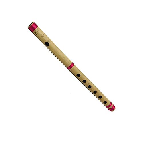 Flauta Bansuri de bambú para principiantes, tecla C, 7 agujeros, flauta de viento de madera, flauta de bambú Quena, instrumento musical, tamaño de la flauta Krishna, 33 cm