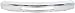 Crash Parts Plus Chrome Steel Front Bumper for Chevrolet Silverado - GM1002831