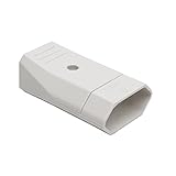 Cofan Base enchufe bipolar aérea | Color blanco | 10 A - 250 V