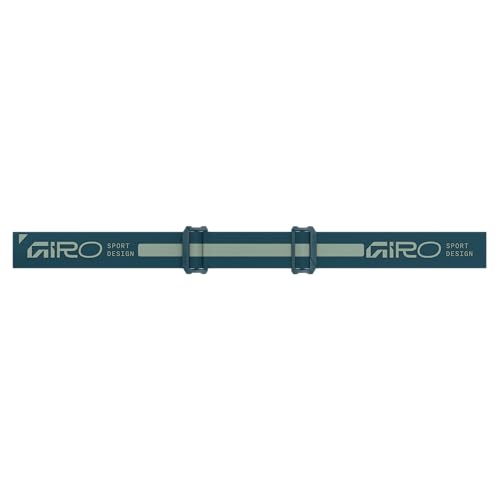 Image of Giro Ella Asian Fit Ski Goggles - Snowboard Goggles for Women, Youth - Peacock Teal Rails - Vivid Royal & Vivid Infrared