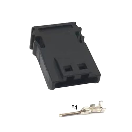 Conector impermeable de 4 pines con diseño convexo interno MX19004P51 de coche 2