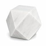 Design diamant moderne : une coupe géométrique contemporaine donne à ce serre-livres une sensation élégante et minimaliste adaptée à tout décor de maison ou de bureau.