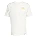 adidas Men's Food Grilled Cheese Graphic T-Shirt, Off White, Medium
