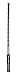 Produktbild Starrett SDS Plus. Bohrer - 6,5 x 210 mm KBPS065C Hartmetallspitze 2-Punkt-Nutenhammerbohrer - für Betonmauerwerk Steinziegel