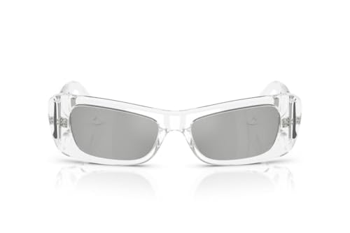 Versace Sunglasses VE 4481 148/8V Crystal Clear Mirror Silver 802