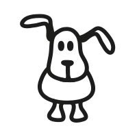 Stemplino® Ministempel - Motiv: Hund - 12mm Durchmesser - Holzstempel Kinder Stempel Bullet Journal Stempel mit Hunde Motiv Hund Stempel