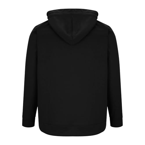 Ymosrh Men's Casual Hoodies, Pullover Quarter Zip Long Sleeve Athletic Workout Cargo Hooded Sweatshirts, S-3XL2