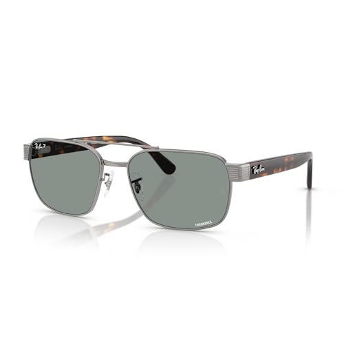 Image of Ray-Ban RB3751CH Polarized Square Sunglasses for Men for Women
