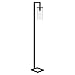Henn&Hart FL0014 Modern farmhouse seeded task Lamp, One Size, Black