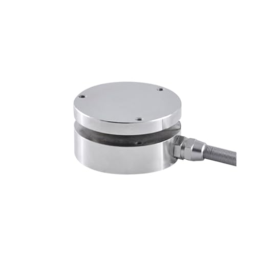 Célula de carga plana 58mm 20KG 10T Sensor de pesaje de cilindro IP66 resistente al agua for máquina de prueba de fuerza báscula electrónica(0 10T)