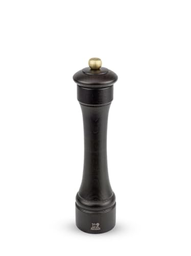 Peugeot Hostellerie Moulin à poivre manuel, Réglage mouture classique, Couleur : Chocolat, Taille : 22 cm, Matière : Bois, 22648