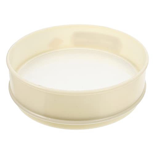 WEKADRIN Setaccio Per Terreno in Nylon e Pvc, Filtro Portatile a Maglie Rotonde Per Giardinaggio, Setaccio Per Cereali e Granaglie Resistente e Leggero, Attrezzo Da Giardino Multiuso Per Uso Domestico