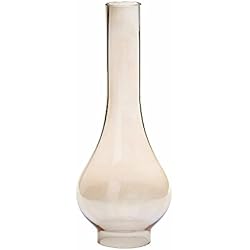 Lámparas Antiguas De Aceite O Petróleo Vesta pantalla Cilindro Cristal muchos tamaños Oro transparente de petróleo pantalla de cristal pantalla lámpara de aceite Cilindro, vidrio, dorado, Ø Unten 45mm