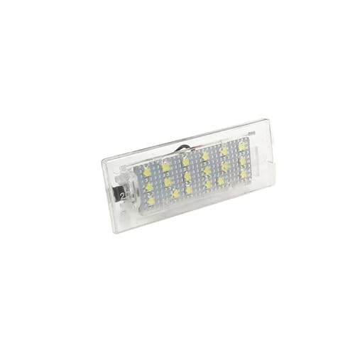 Luz LED de matrícula BMW X5 E53 1999-2003 X3 E83 03-10 blanca